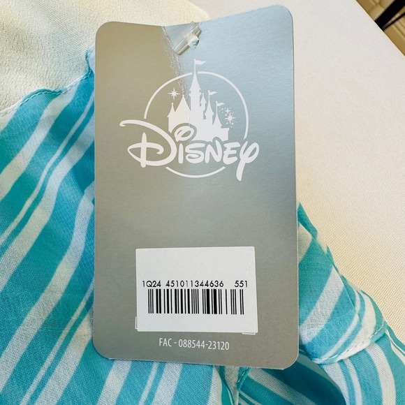 NWT Disney Parks Dress Shop Main Street Dapper Dan Midi Dress 20W Resortwear - Picture 5 of 13